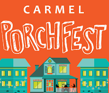 The Carmel PorchFest logo