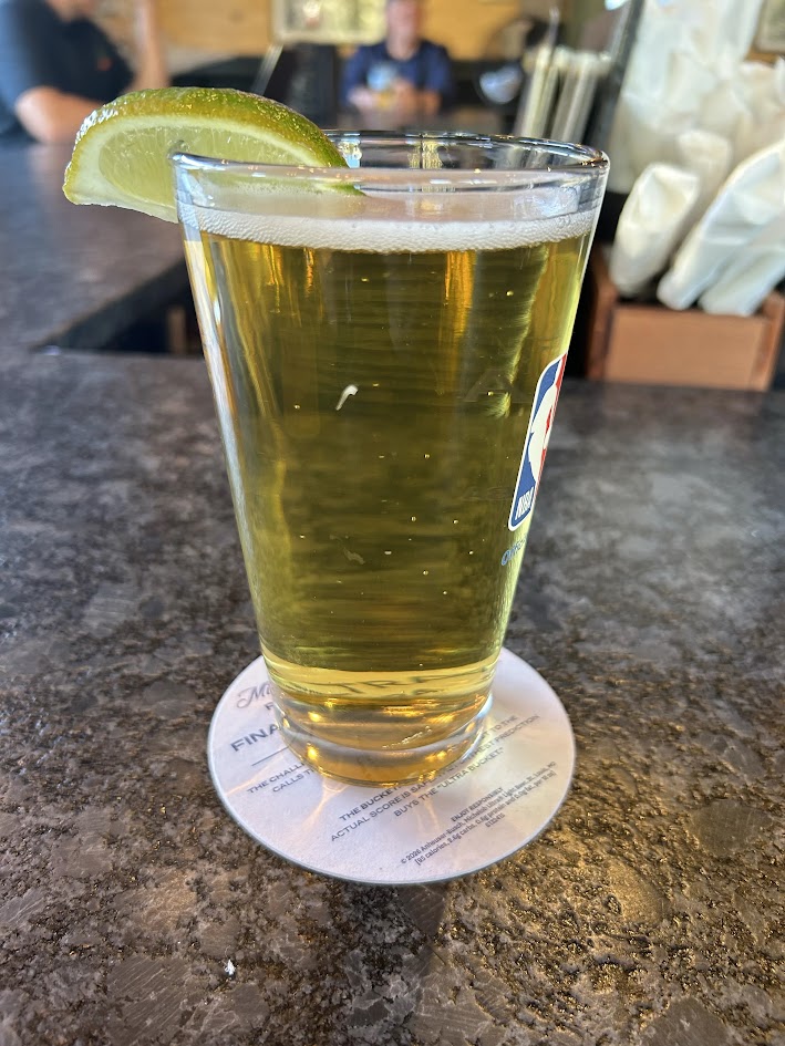 A Mexicali beer at The Goat in Midtown Carmel